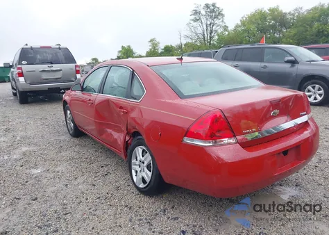 2008 Chevrolet Impala Ls from USA, damaged, VIN 2G1WB58K089277930